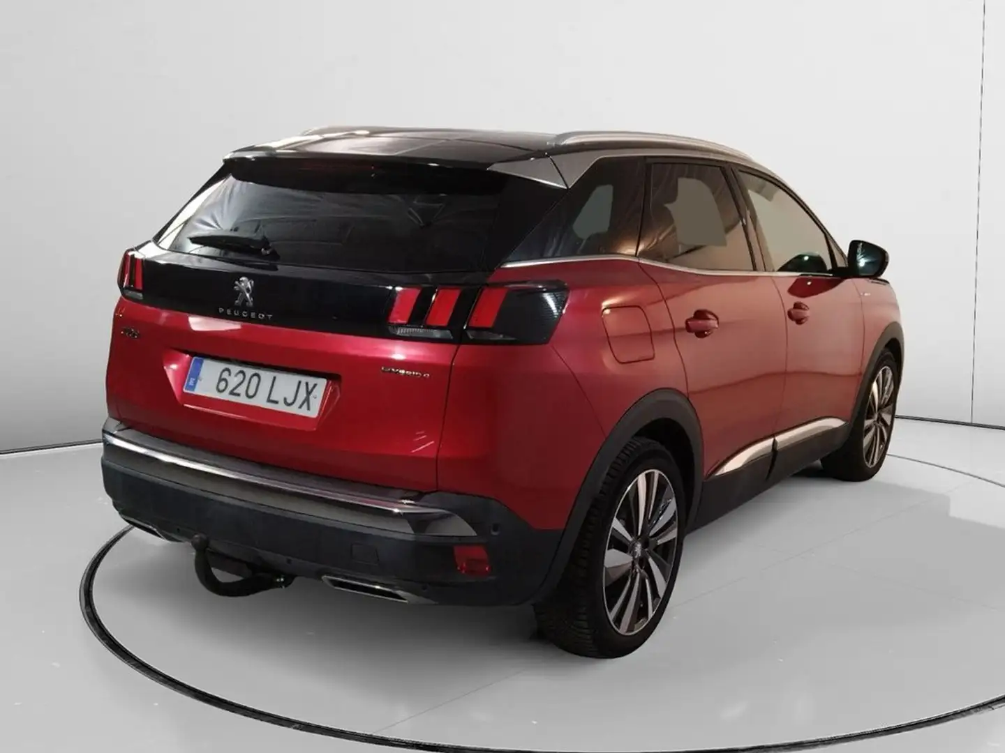 Peugeot 3008 Hybrid4 300 GT Rojo - 2
