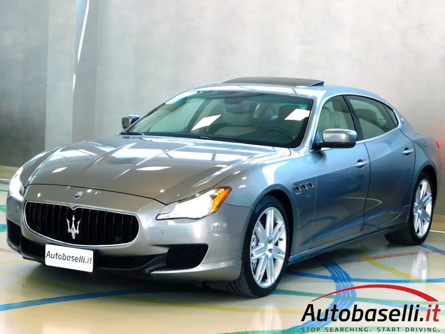 Maserati Quattroporte V6 S Q4 410CV 4X4 PELLE XENO LED NAVIGATORE siva - 1