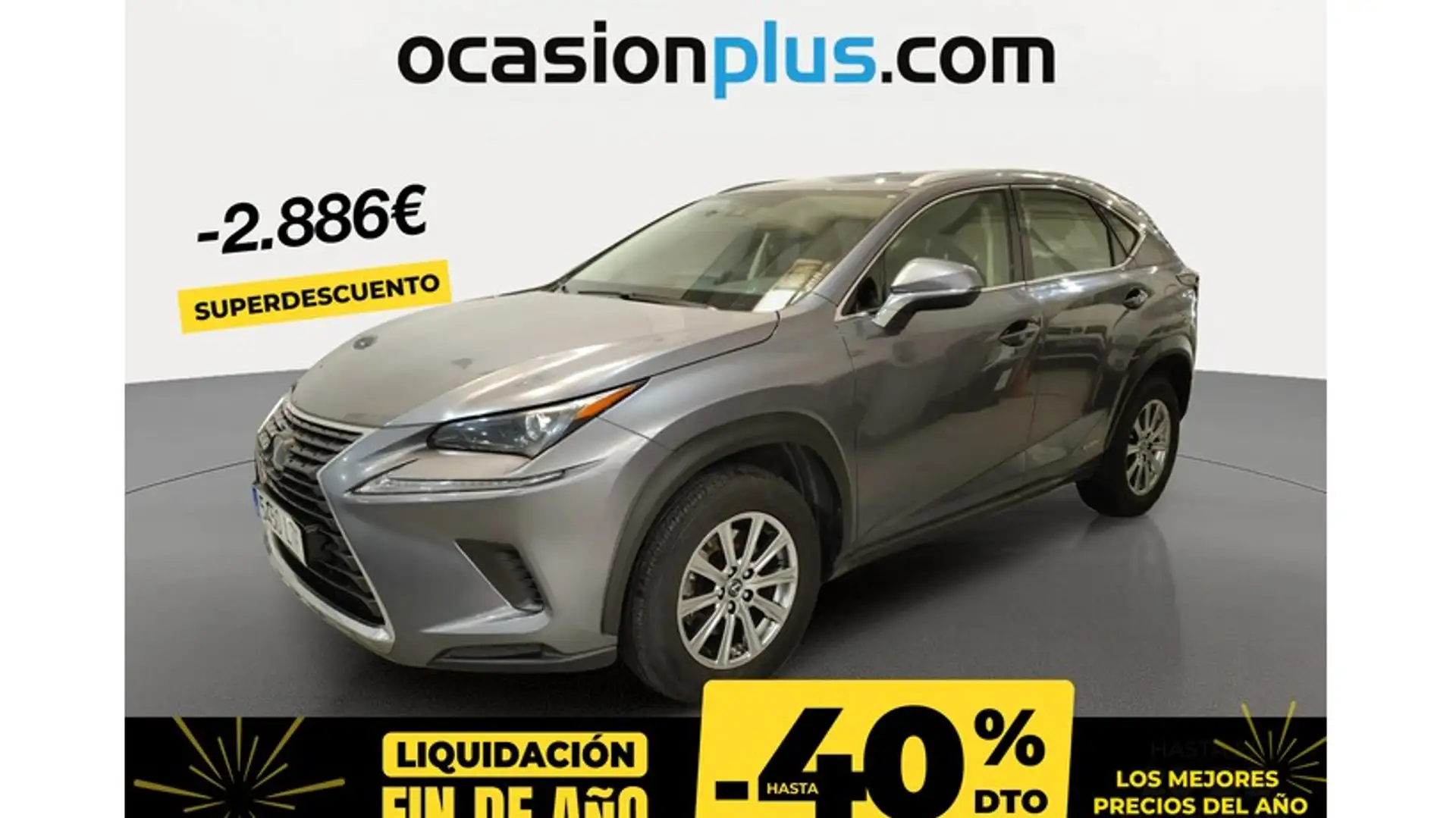 Lexus NX 300 300h Premium 2WD Gris - 1