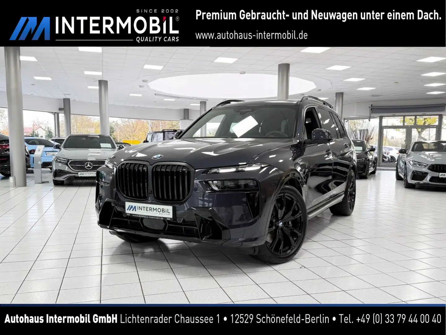 BMW X7 xDrive40d M Sport Pro Individual*6-Sitzer*B&O Blau - 1
