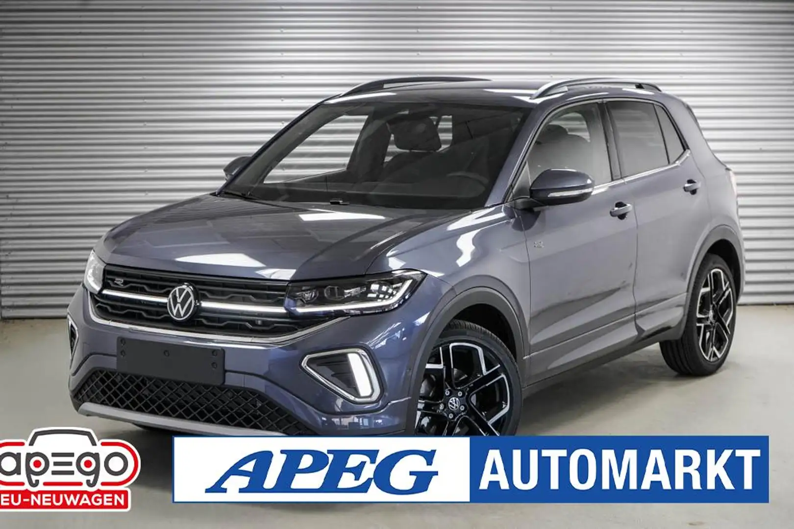 Volkswagen T-Cross 1,5 TSI DSG R-Line Grau - 1