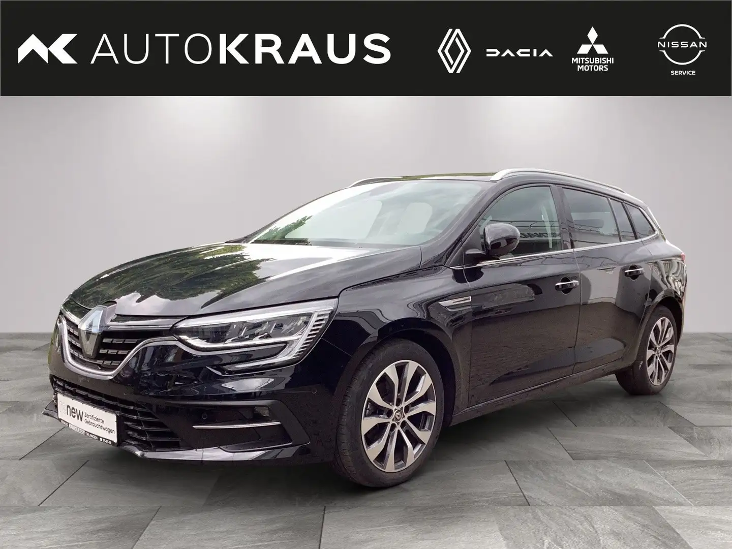 Renault Megane IV Grandtour Techno BLUE dCi 115 EasyLink Black - 1