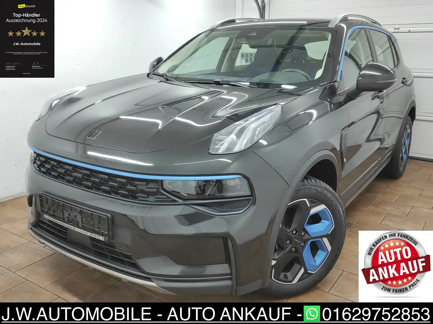 Lynk & Co 01 HEV HYBRID AUTOMATIK NAVI LED KLIMA KAMERA PANORAM Modrá - 1