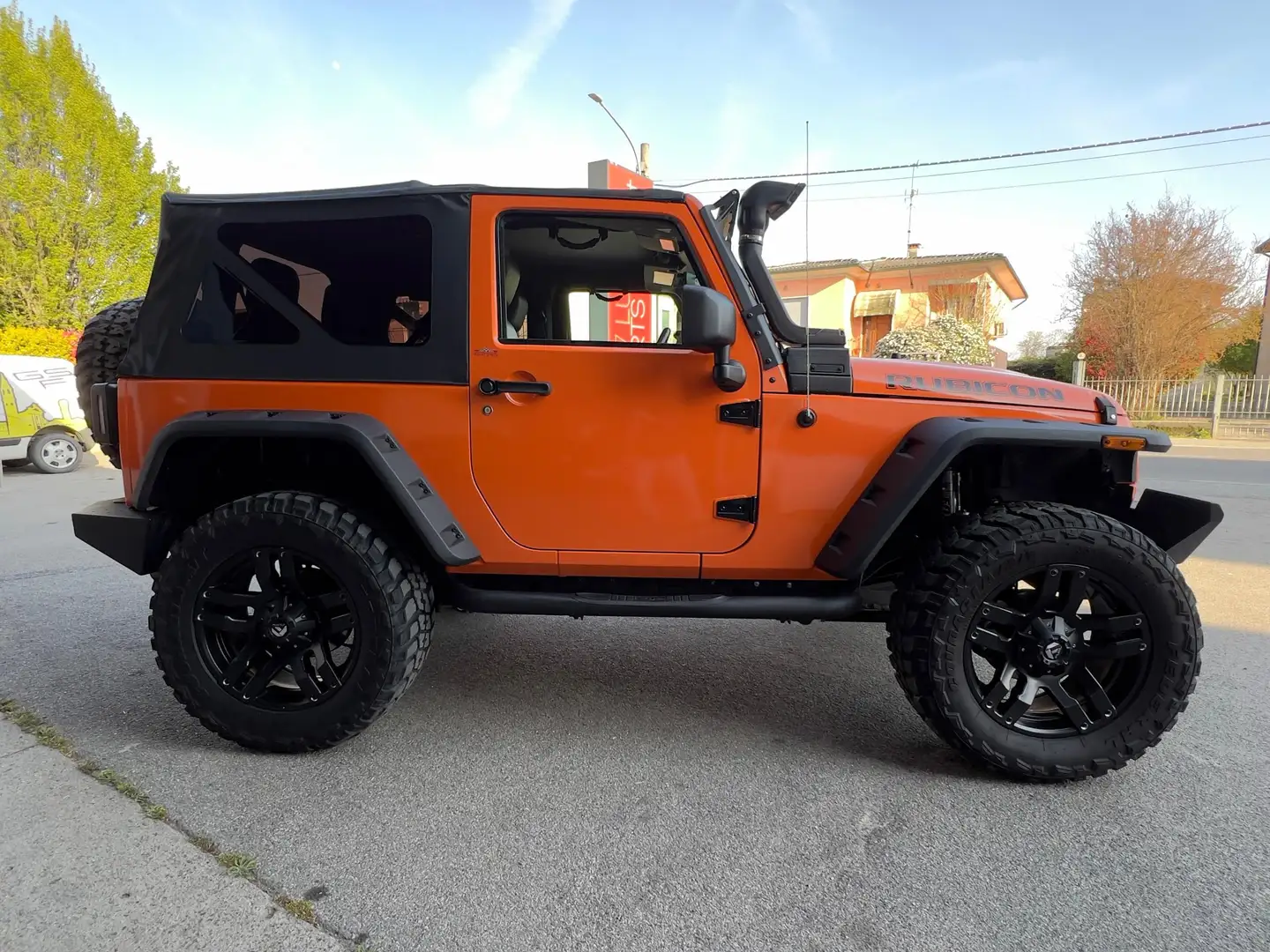 Jeep Wrangler Wrangler 3p 3.8L Rubicon auto Arancione - 2