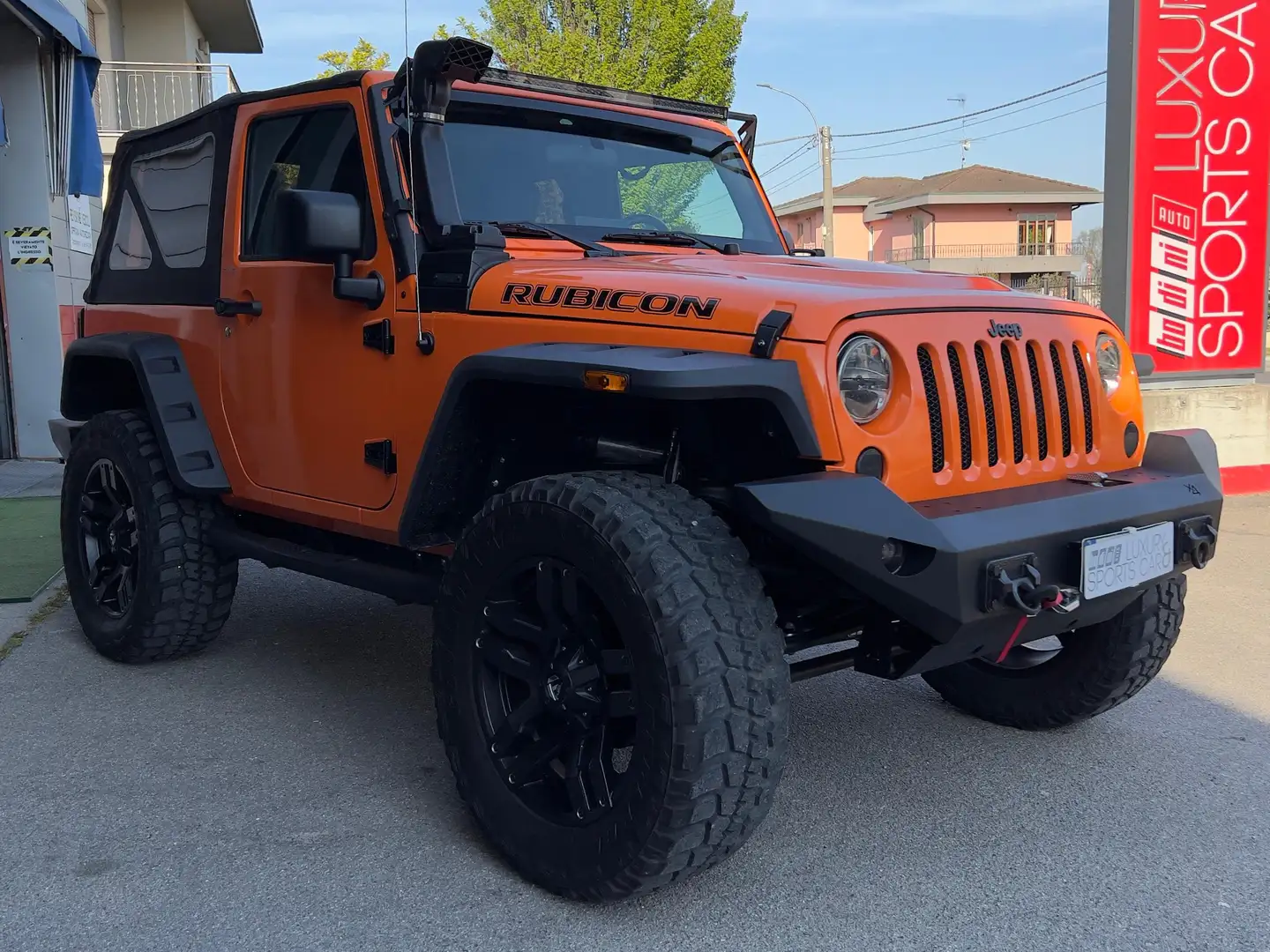Jeep Wrangler Wrangler 3p 3.8L Rubicon auto Arancione - 1