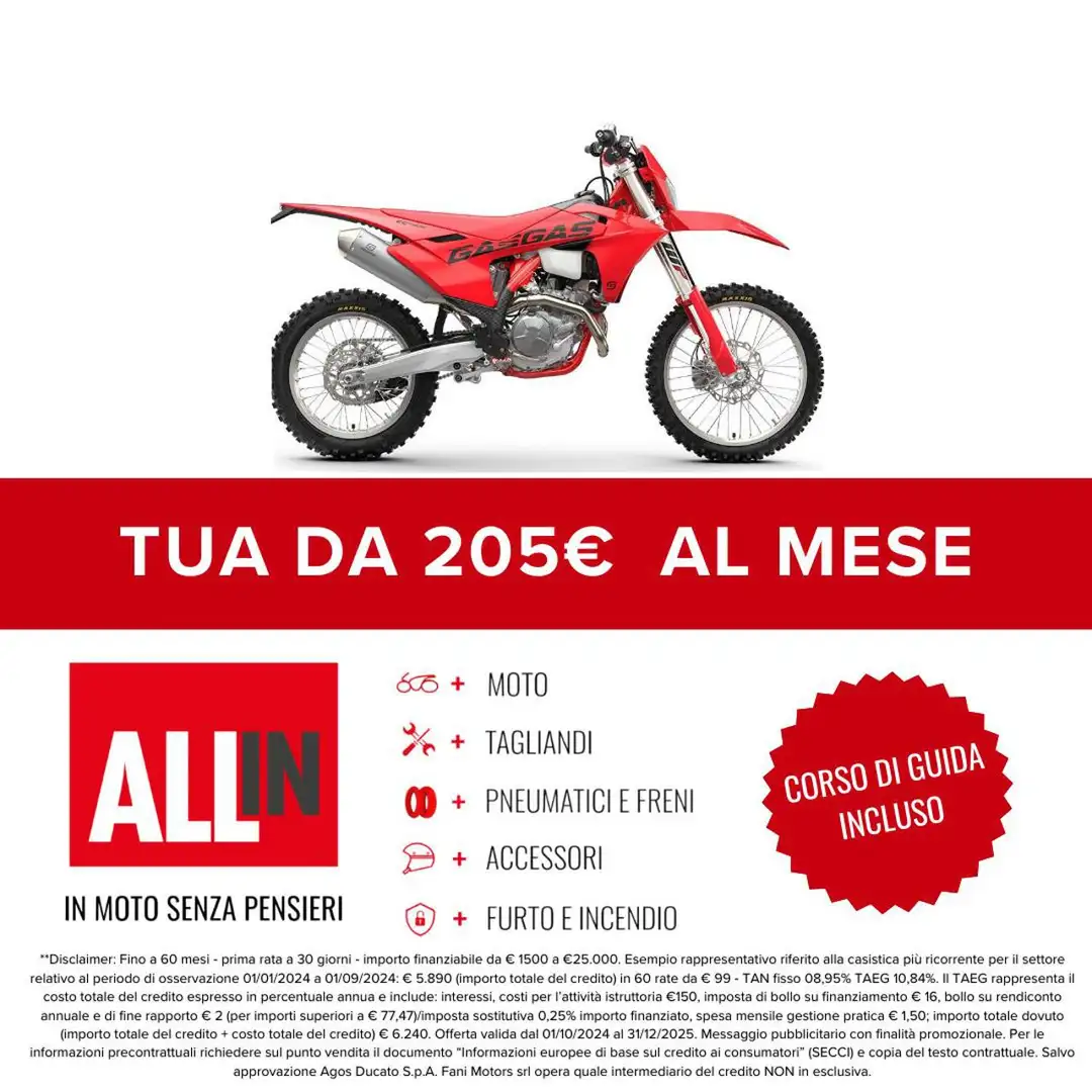 Gas Gas EC 450 EC 450 F MY 2025 Rosso - 2