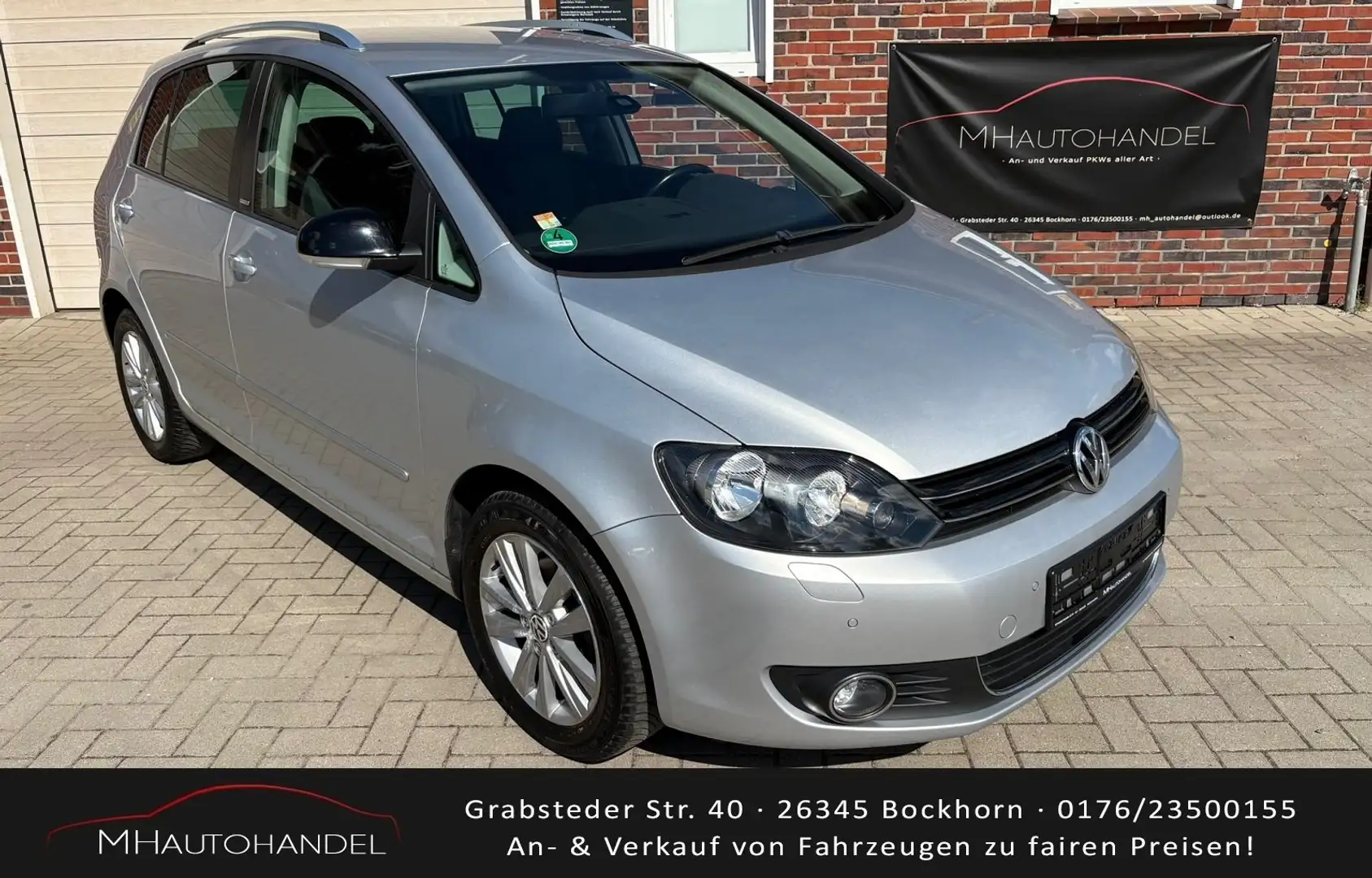 Volkswagen Golf Plus Style 1.2 TSI*WenigKM*Scheckheft*2.Hand*Finanzier* Silber - 1