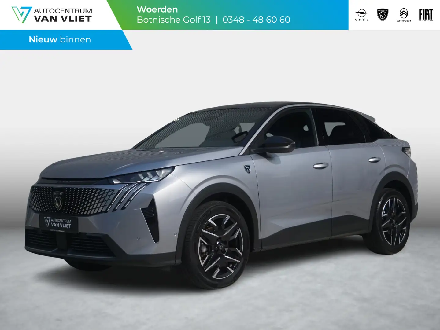 Peugeot 3008 1.2 Hybrid 136 GT Grijs - 1