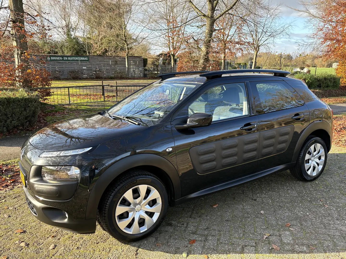 Citroen C4 Cactus 1.2 PureTech Feel (Origineel NL, 2e Eigenaar) Zwart - 2
