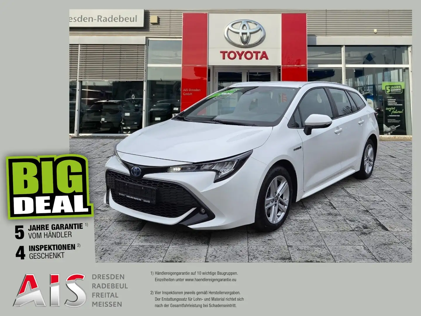 Toyota Corolla Touring Sports 2.0 Business Edition Navi Blanc - 1