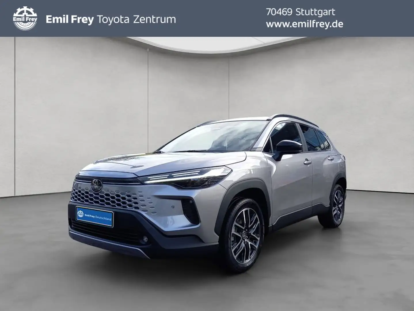 Toyota Corolla Cross Hybrid 2.0 VVT-i Teamplayer, Navi Zilver - 1