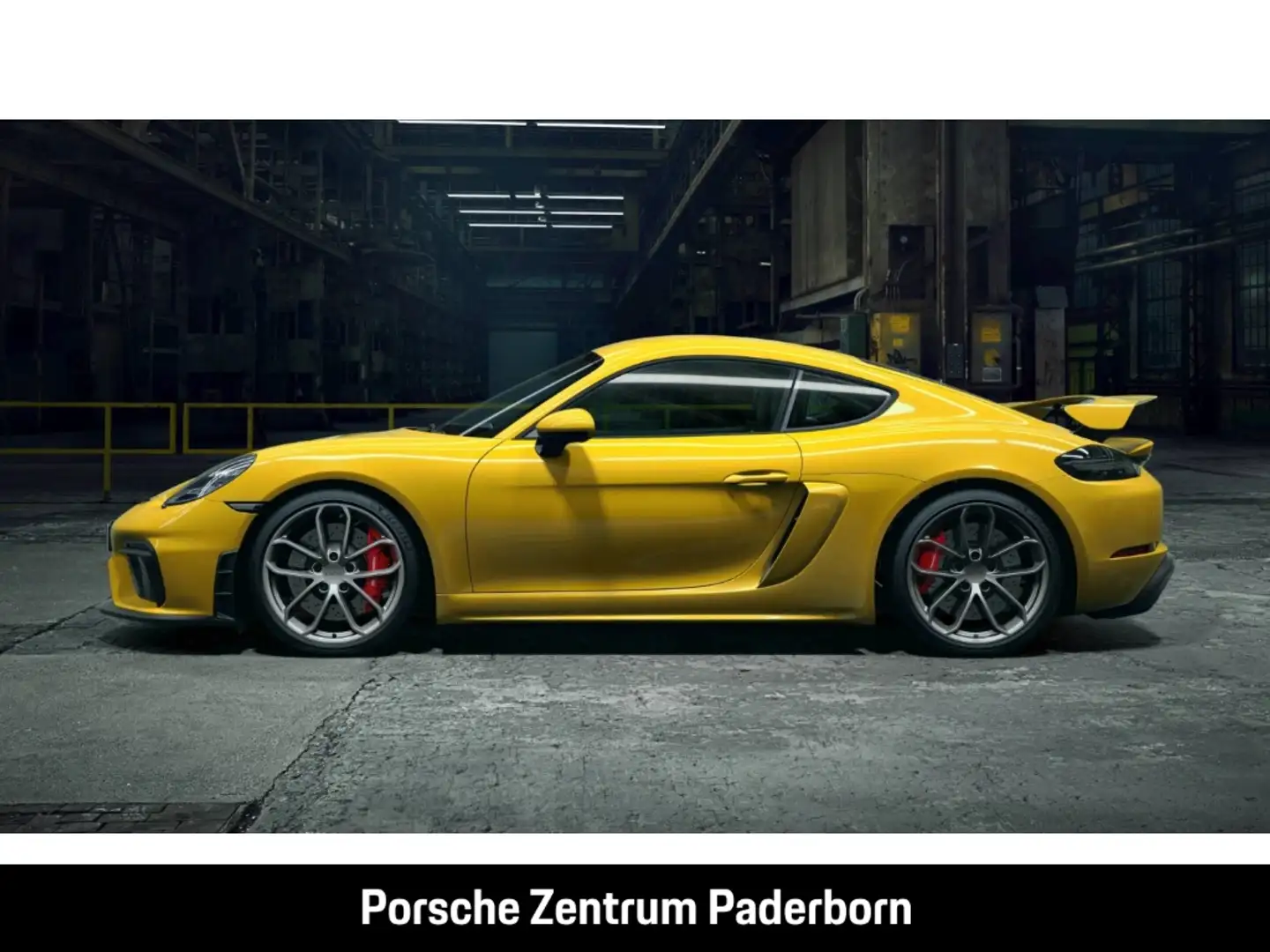 Porsche Cayman 718 GT4 Gelb - 2