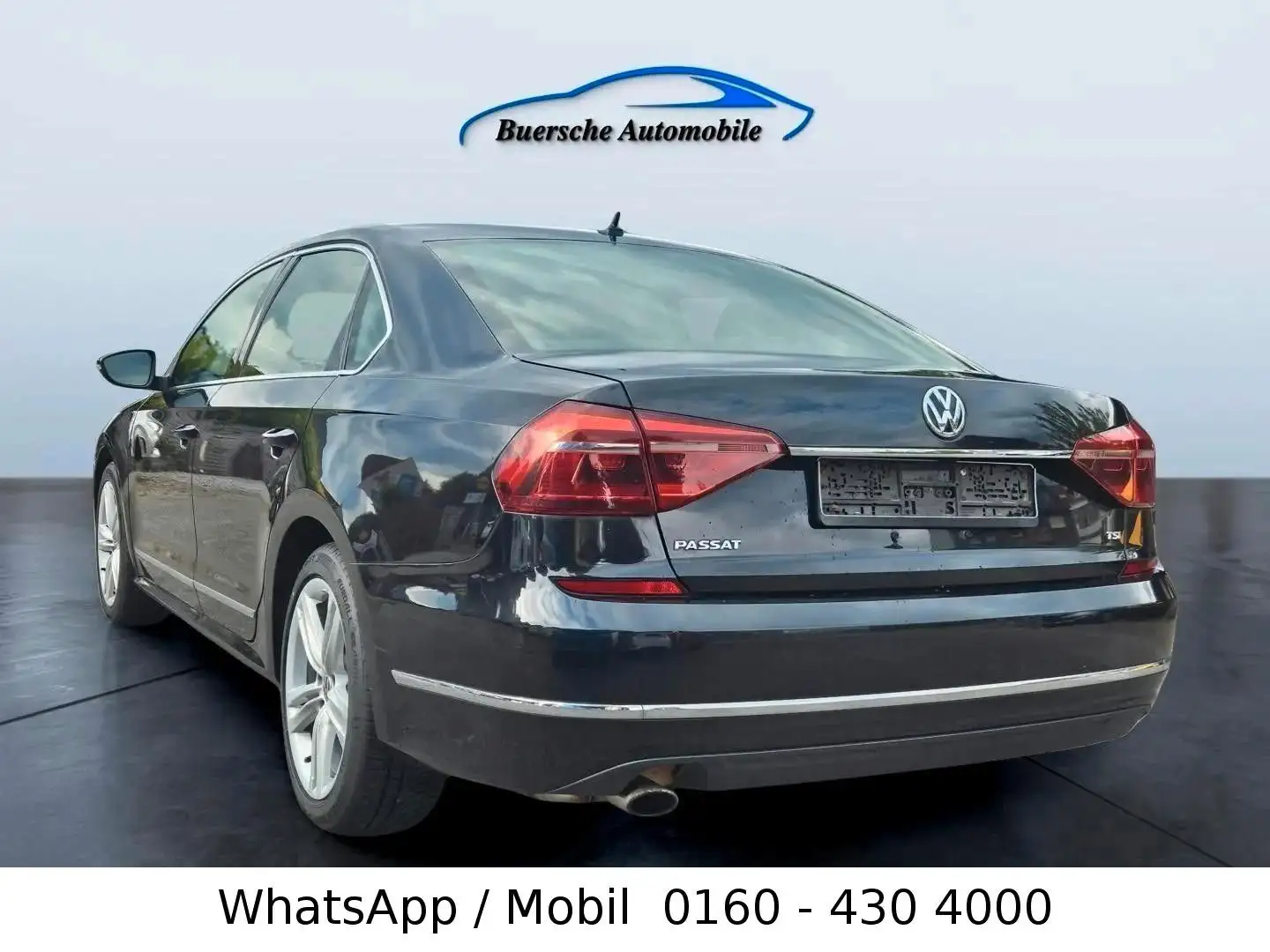 Volkswagen Passat 1.8 TSI DSG BMT Leder Automatik nur75 Tkm Noir - 1