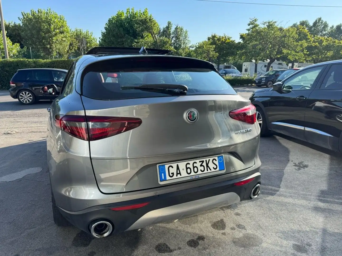 Alfa Romeo Stelvio PROMO FINANZIAMENTO 2.2 190 CV AT8 RWD Executive Grigio - 2
