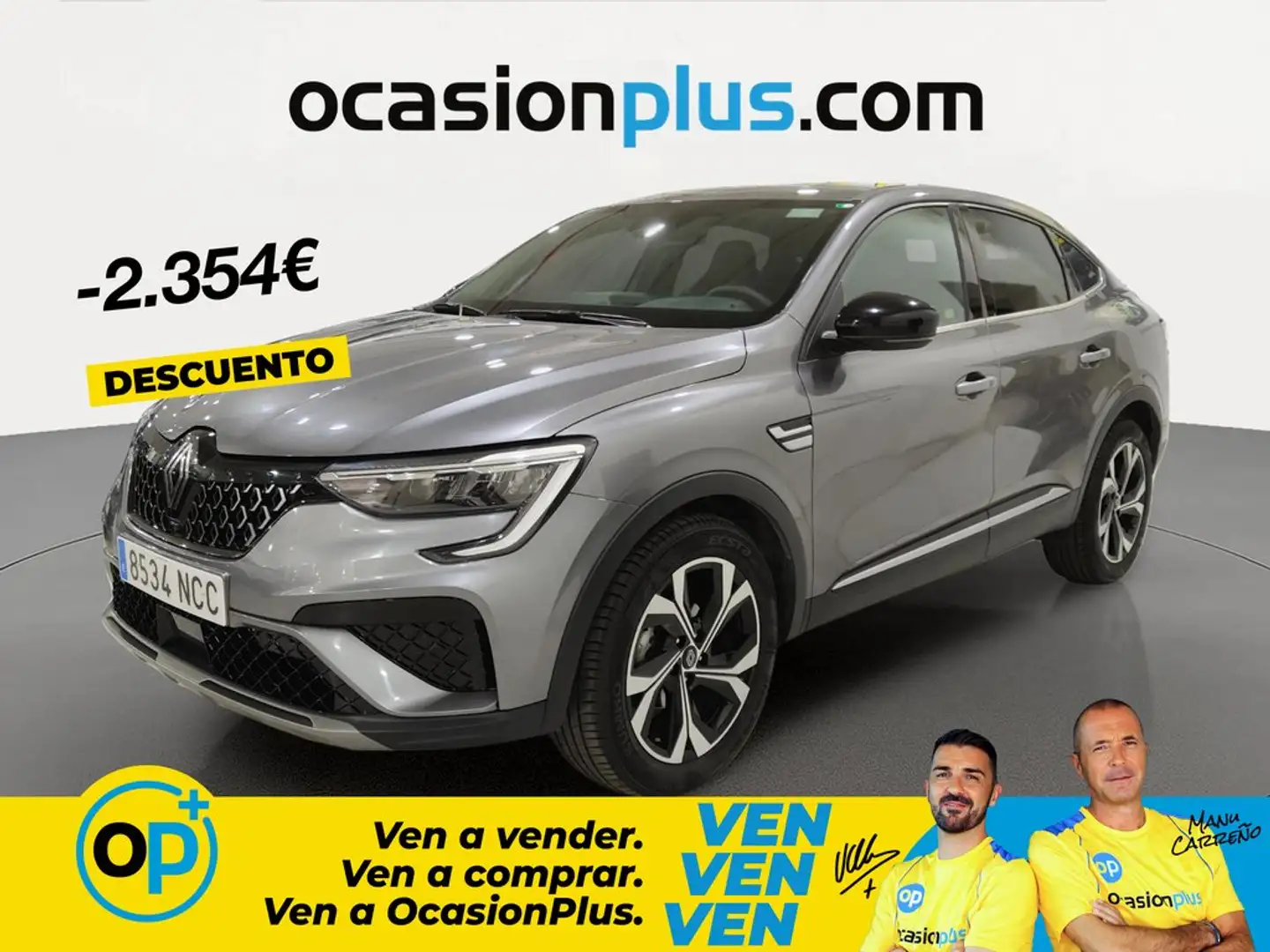Renault Arkana 1.3 TCe Techno EDC 103kW Gris - 1