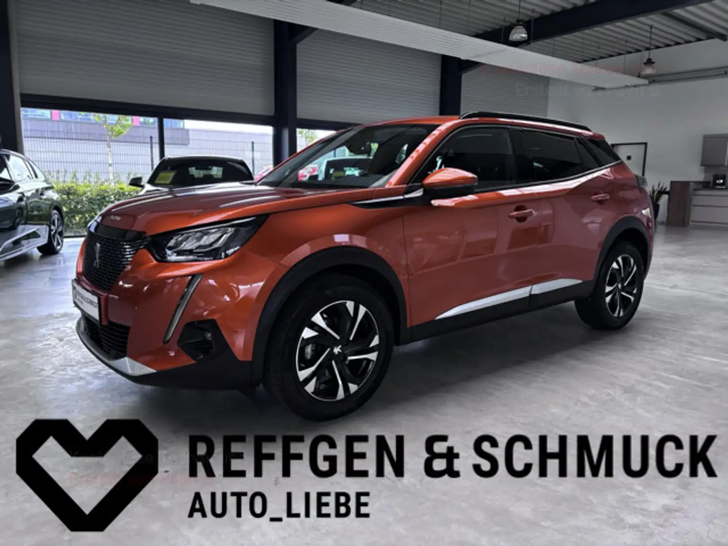 Peugeot 2008 ALLURE PACK KLIMA+LED+KAMERA+MIRROR+1HD+TÜV Orange - 1