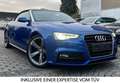 Audi A5 CABRIOLET *S-LINE*ROTOR-NAVI-AUTOMA-TEMPO-SHZ Blau - thumbnail 1