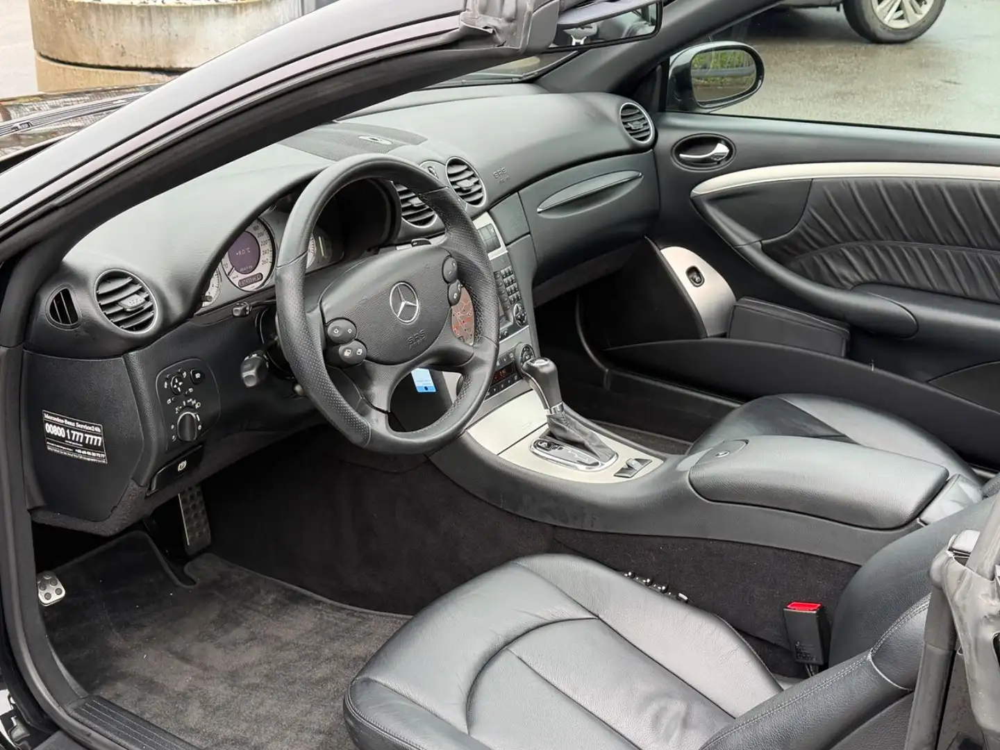 Mercedes-Benz CLK 350 Cabrio AMG Ab Werk/ Nur 67Tkm Schwarz - 2
