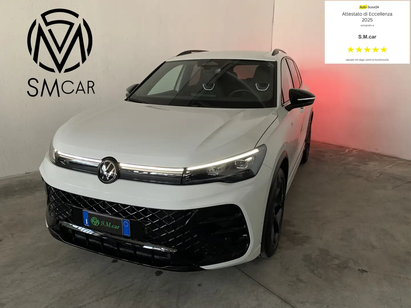 Volkswagen Tiguan 1.5 etsi R Line 150cv dsg GARANZIA 2028 prezzo Bianco - 1