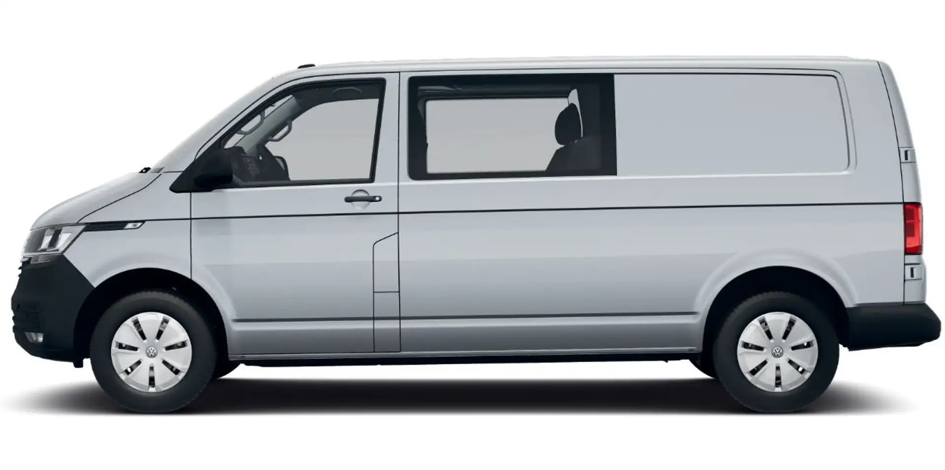 Volkswagen Transporter 2.0 TDI L2H1 30 DC Comfortline Zilver - 2