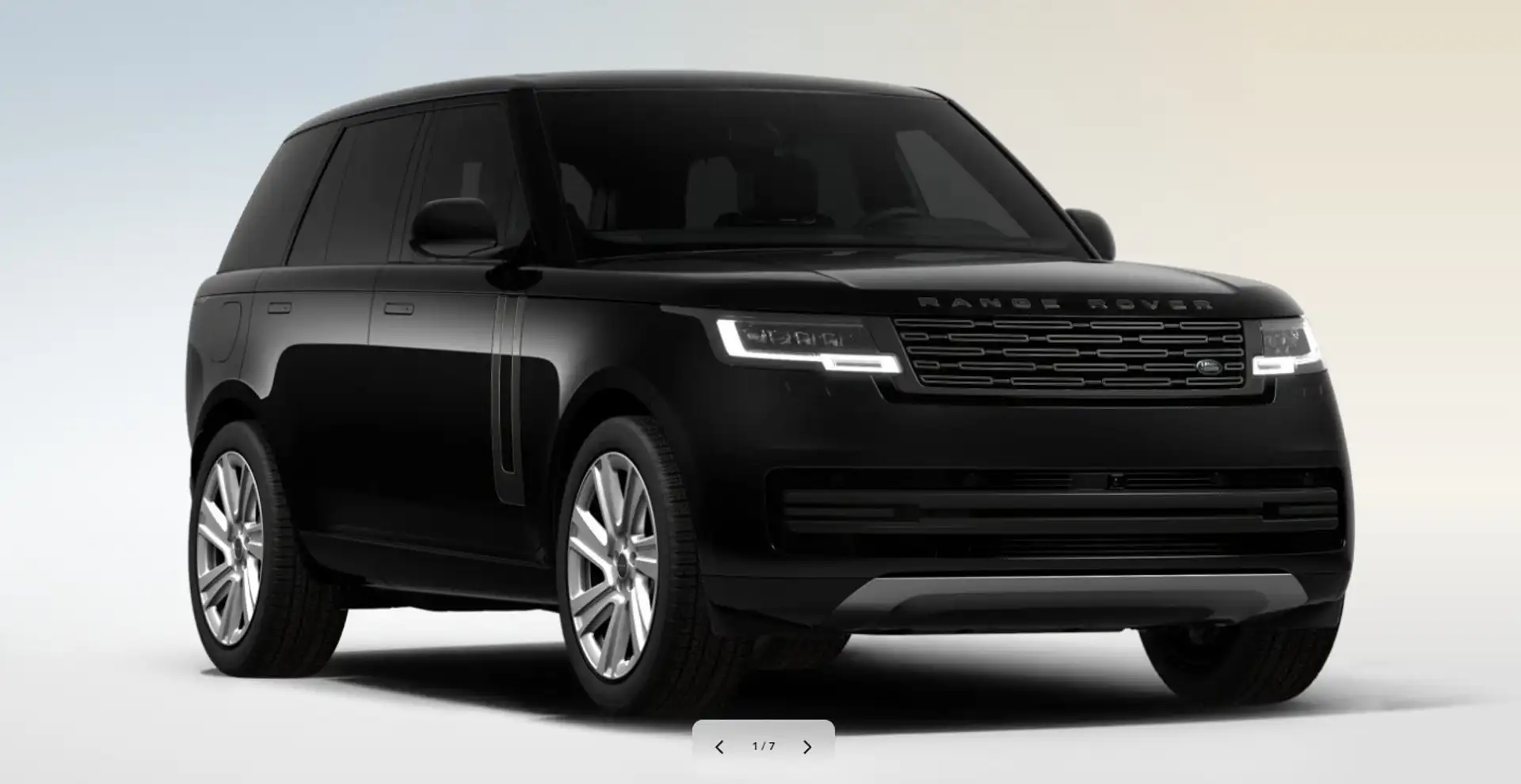 Land Rover Range Rover HSE Noir - 1