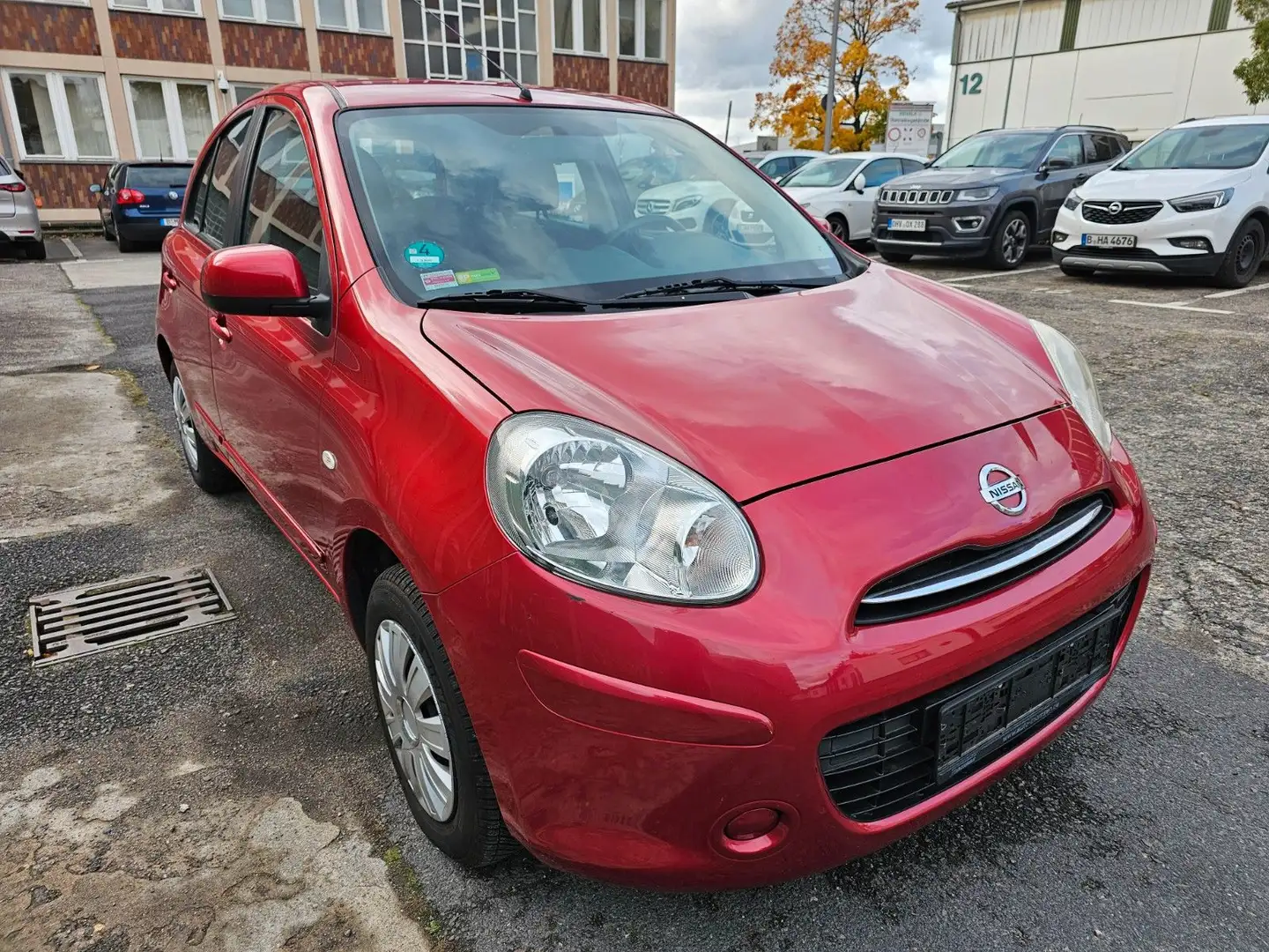 Nissan Micra 1.2 Acenta Automatik NUR 24 109 Kilometer Rot - 1