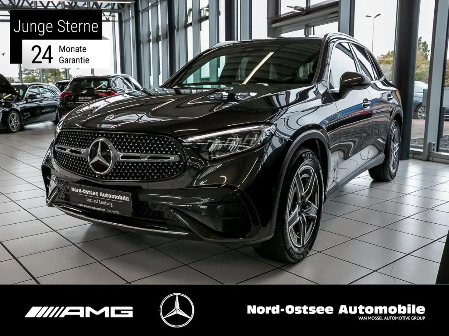 Mercedes-Benz GLC 300 d 4M AMG AMBIENTE KEYLESS NAVI KAMERA Gris - 1
