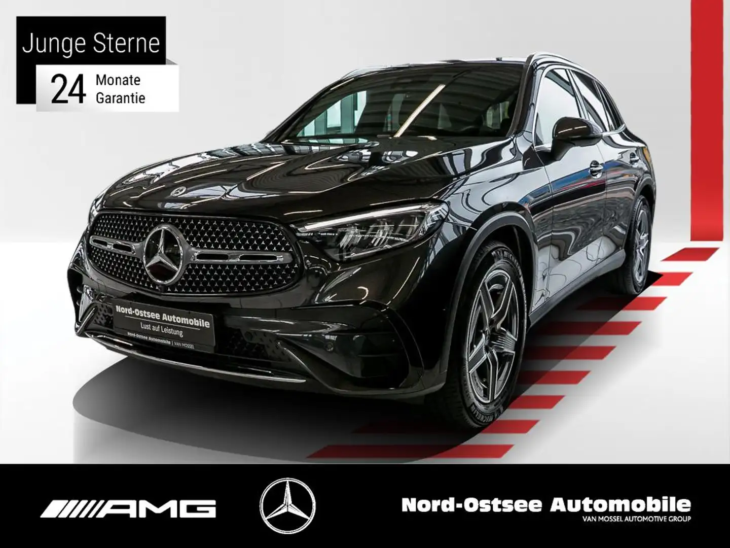 Mercedes-Benz GLC 300 d 4M AMG AMBIENTE KEYLESS NAVI KAMERA Grijs - 1