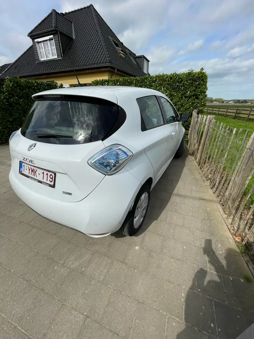 Renault ZOE (ohne Batterie) 41 kwh Life Blanc - 2