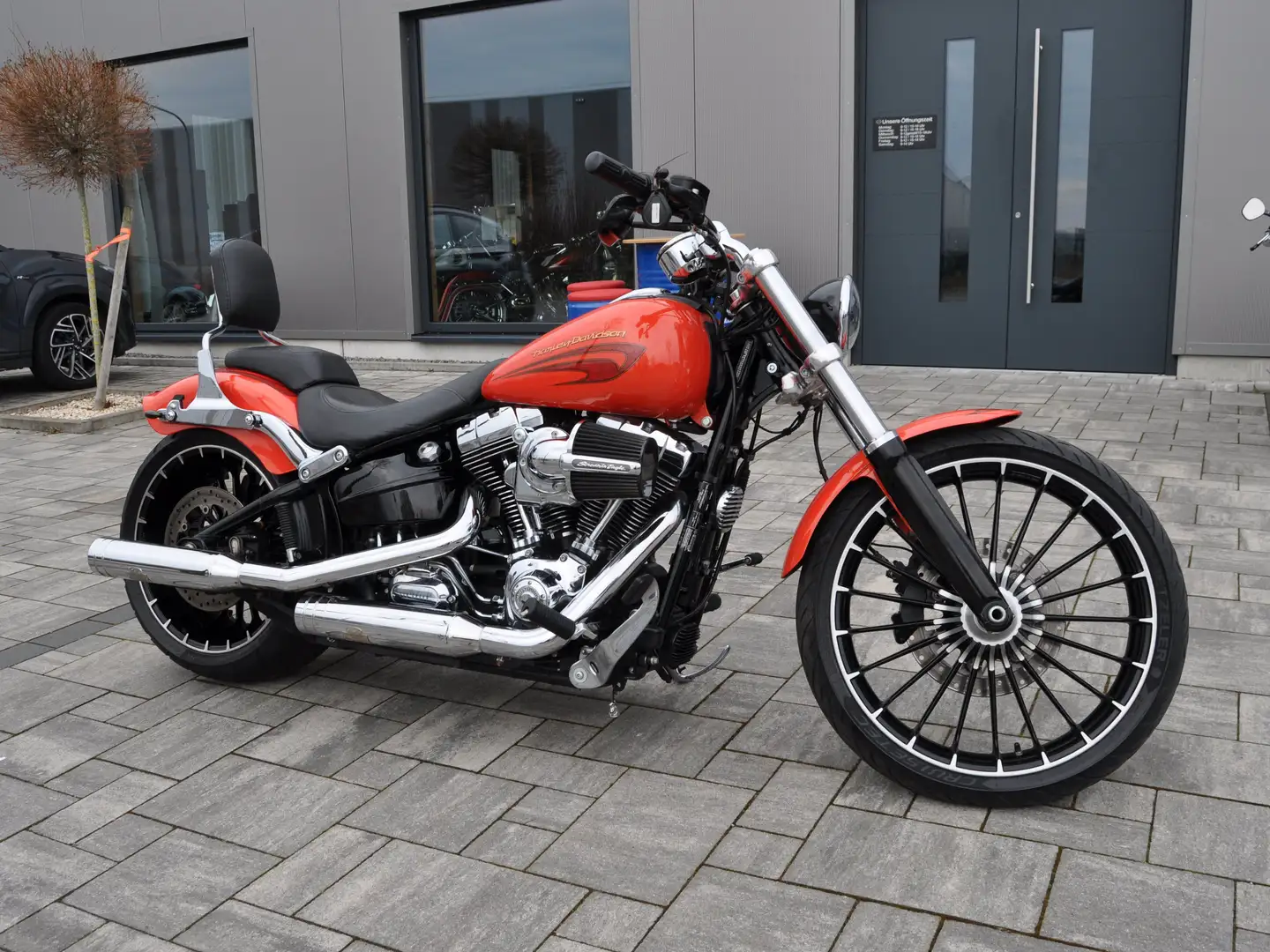 Harley-Davidson Breakout Turbinen Felgen Jekill Anlage 5HD1 -1 Hand Schwarz - 1