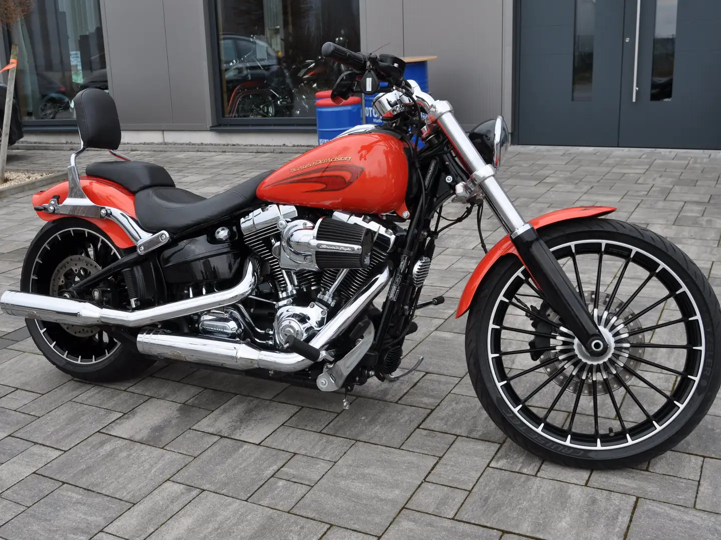 Harley-Davidson Breakout Turbinen Felgen Jekill Anlage 5HD1 -1 Hand Schwarz - 2
