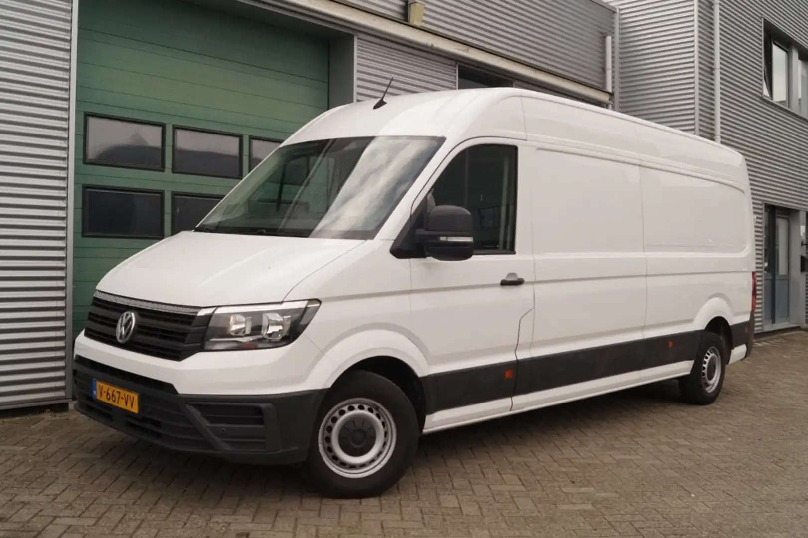Volkswagen Crafter 35 2.0 TDI 140pk L4-H3 -AIRCO-PDC-CRUISE-TREKHAAK- Wit - 2