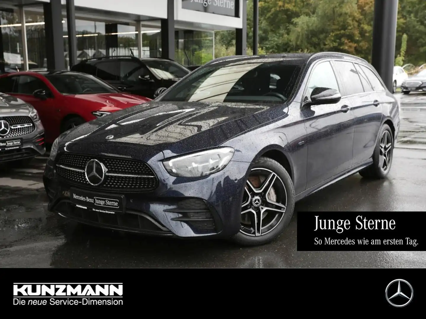 Mercedes-Benz E 300 de T AMG Night Distronic+ Kamera EasyPack Blau - 1