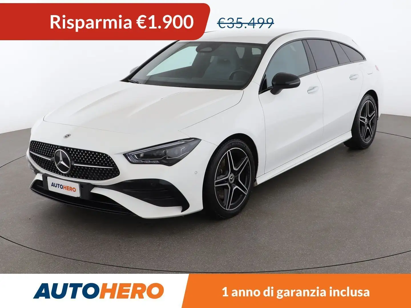 Mercedes-Benz CLA 200 CLA 200 d Shooting Brake AMG Line Premium Blanc - 1