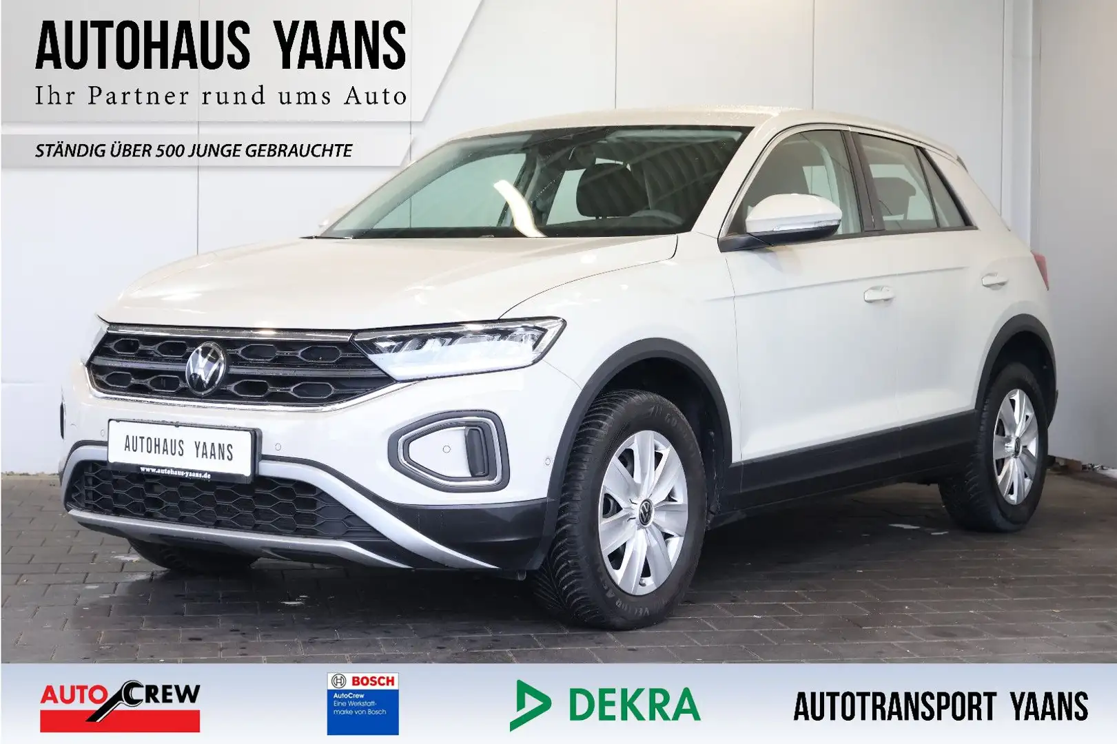 Volkswagen T-Roc 1.0 TSI AID+FRONT+LED+LANE Grau - 1
