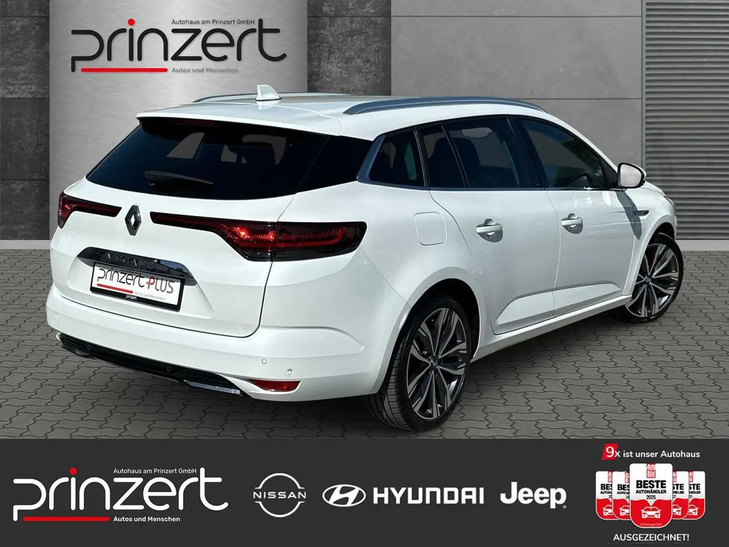 Renault Megane IV 1.6 E-Tech Grandtour Intens 8-Fach*AHK Weiß - 2
