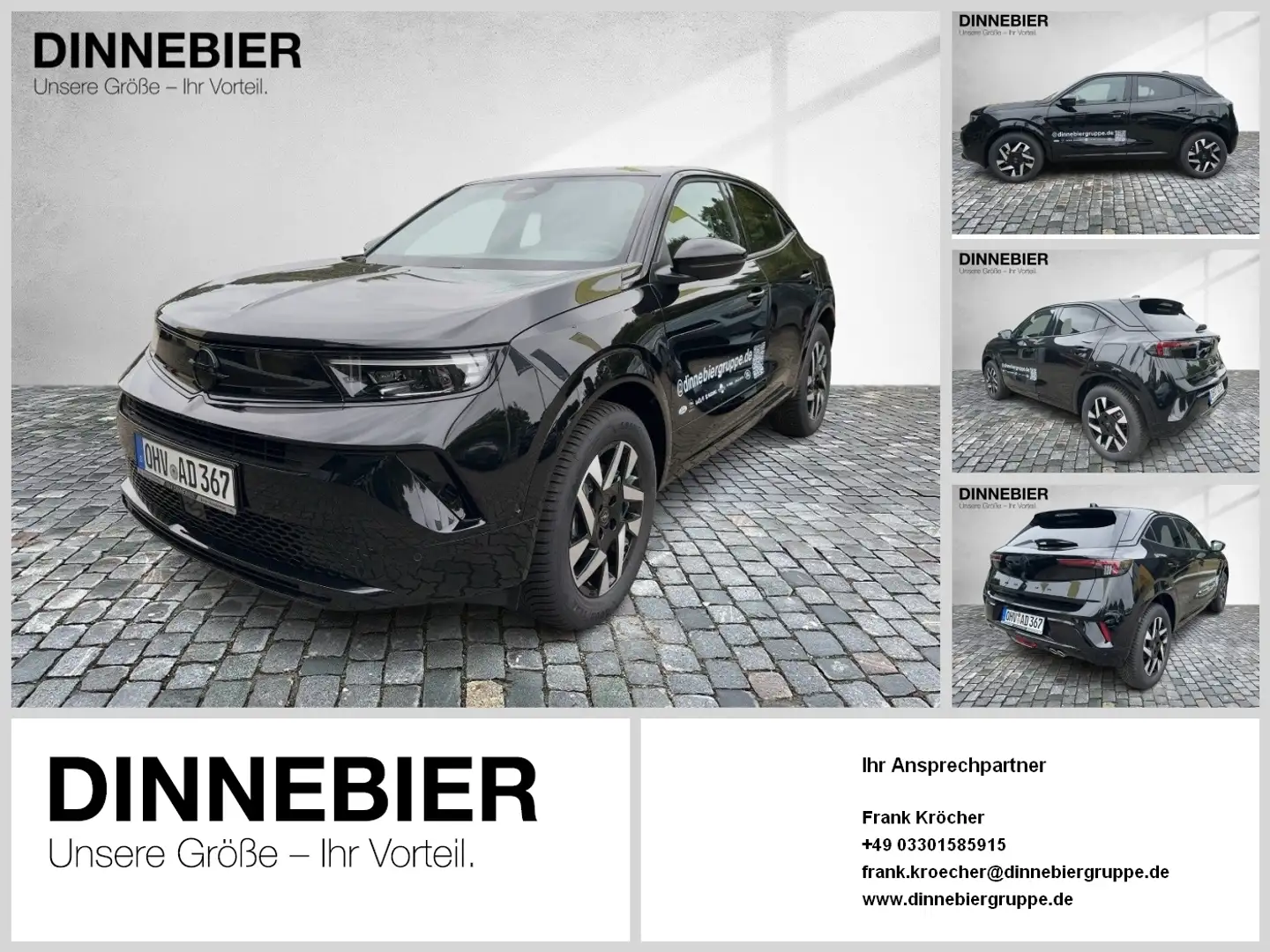 Opel Mokka GS . 1.2 Direct Injection Turbo CAM PDC LM Negro - 1
