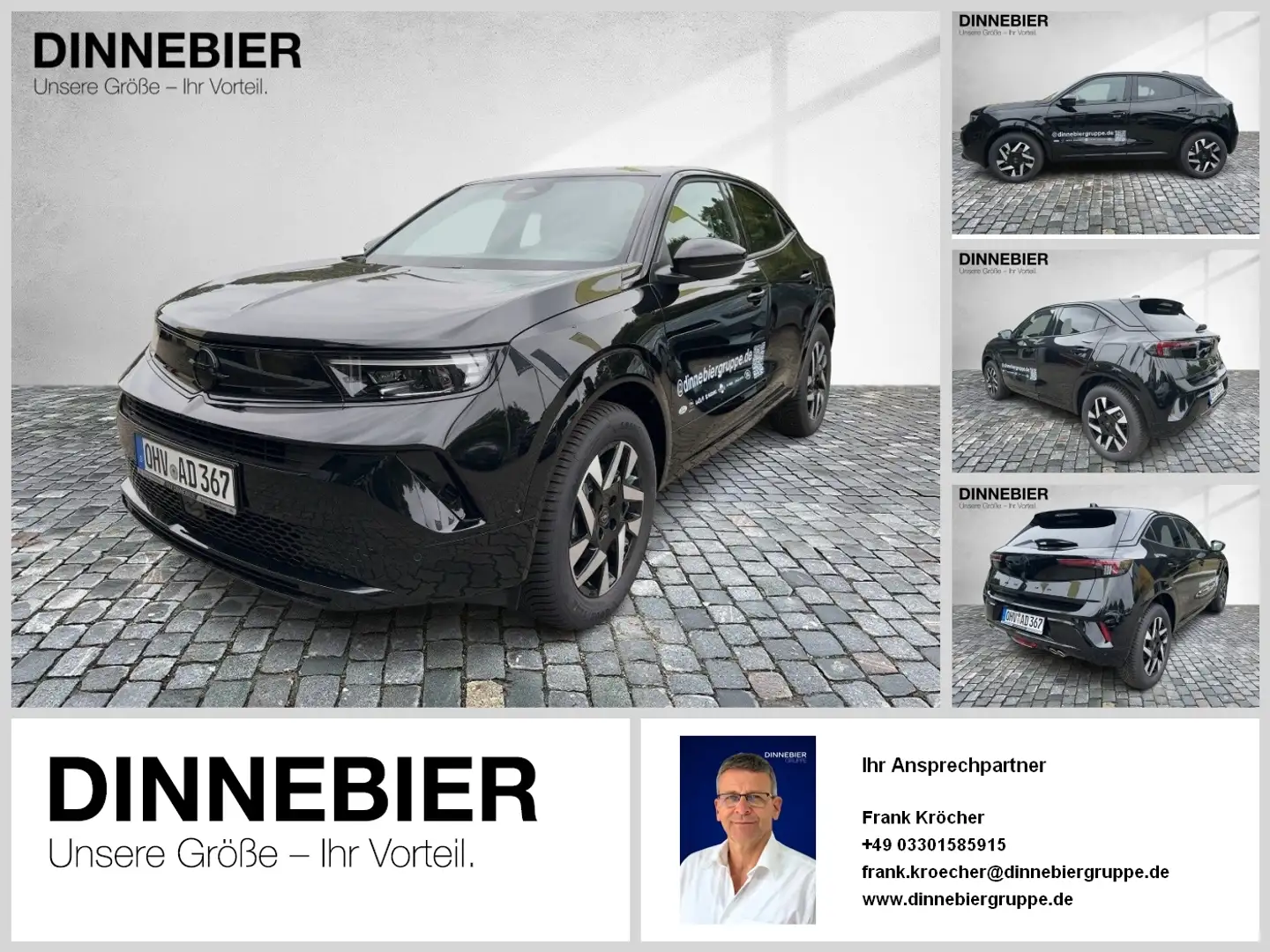 Opel Mokka GS 1.2 LED+Navi+Kamera+Allwetter+SHZ Noir - 1