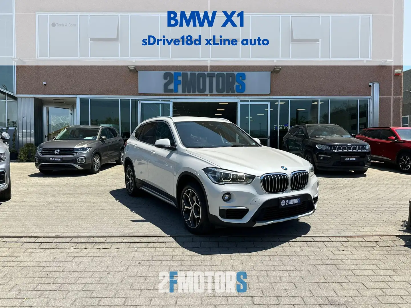 BMW X1 sdrive18d xLine auto my18 Bianco - 1