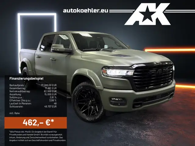 Dodge RAM 1500 Laramie Night ARMY RANGER, OFFROAD!!!!!