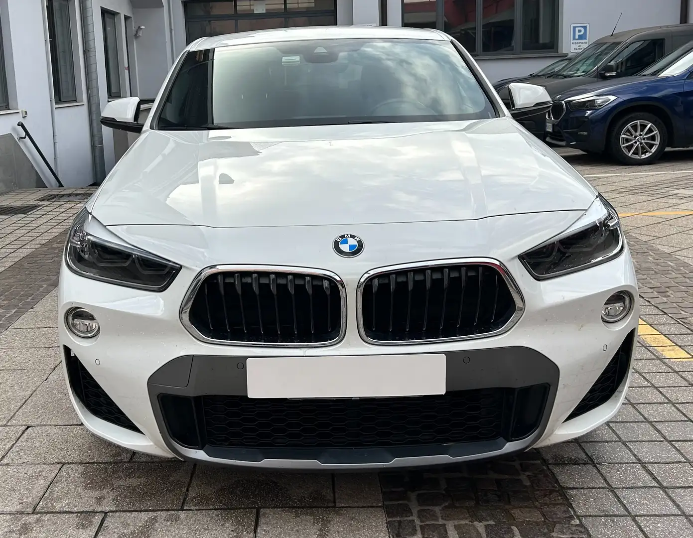 BMW X2 X2 Sdrive 18d Msport auto Bianco - 1