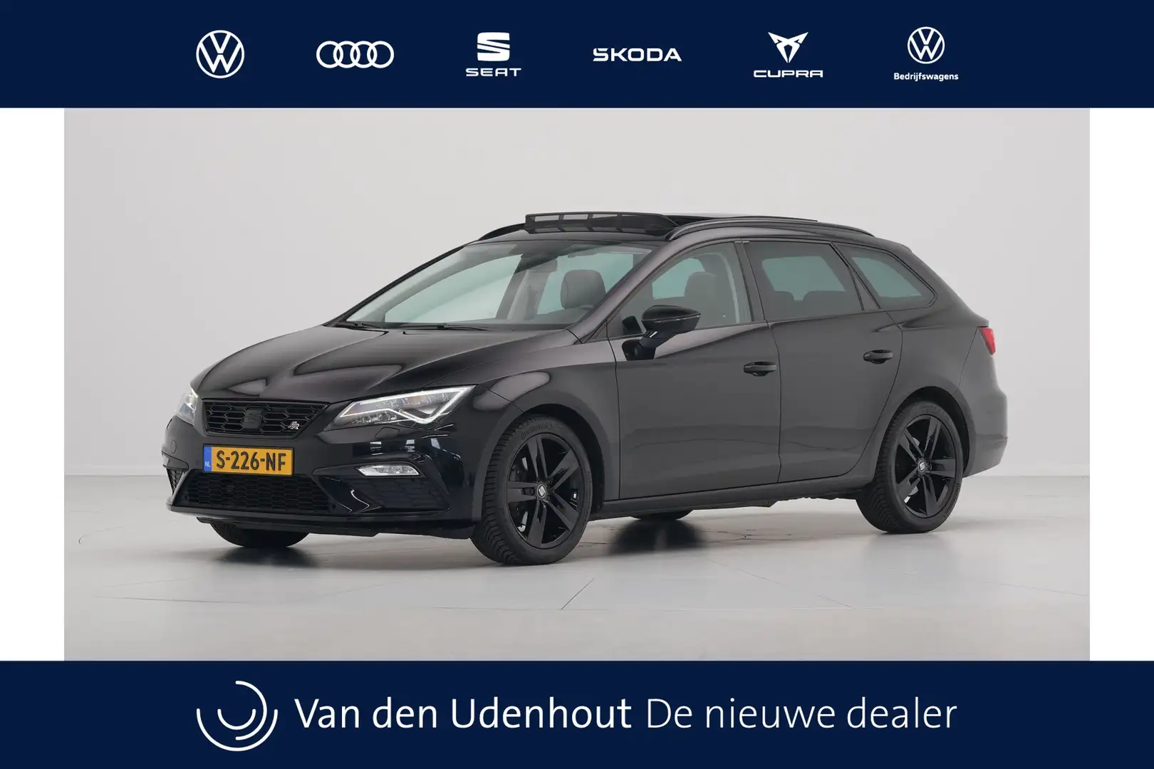 SEAT Leon ST 1.5 TSI 150pk DSG FR Business Intense Panorama Zwart - 1