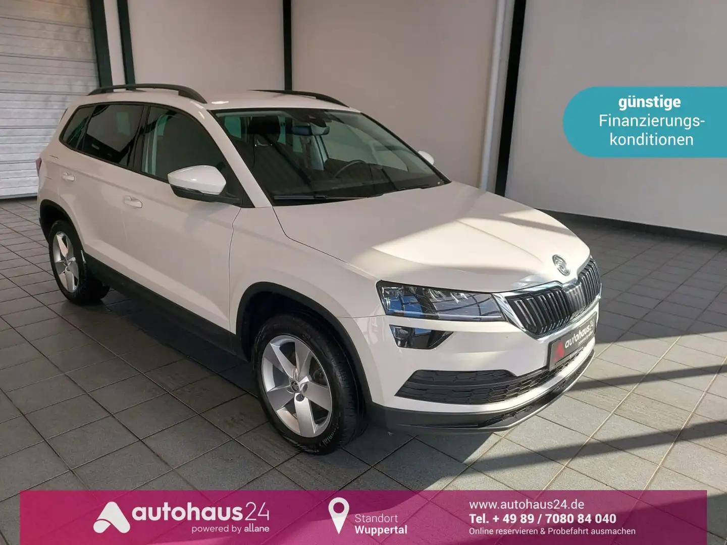 Skoda Karoq 1.5 TSI  Ambition|AHK|Navi|LED Blanc - 1
