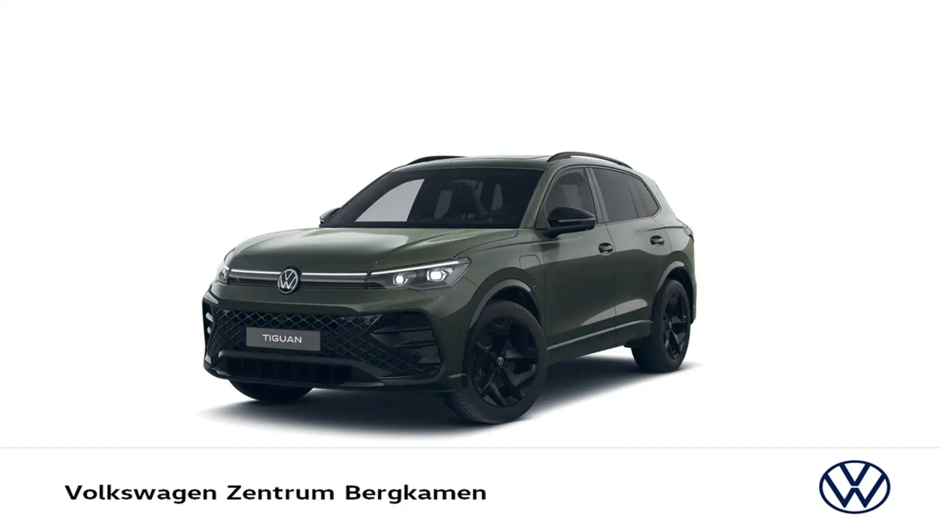 Volkswagen Tiguan 1.5 HYBRID R-LINE NEUES MODELL PANO AHK Grün - 2