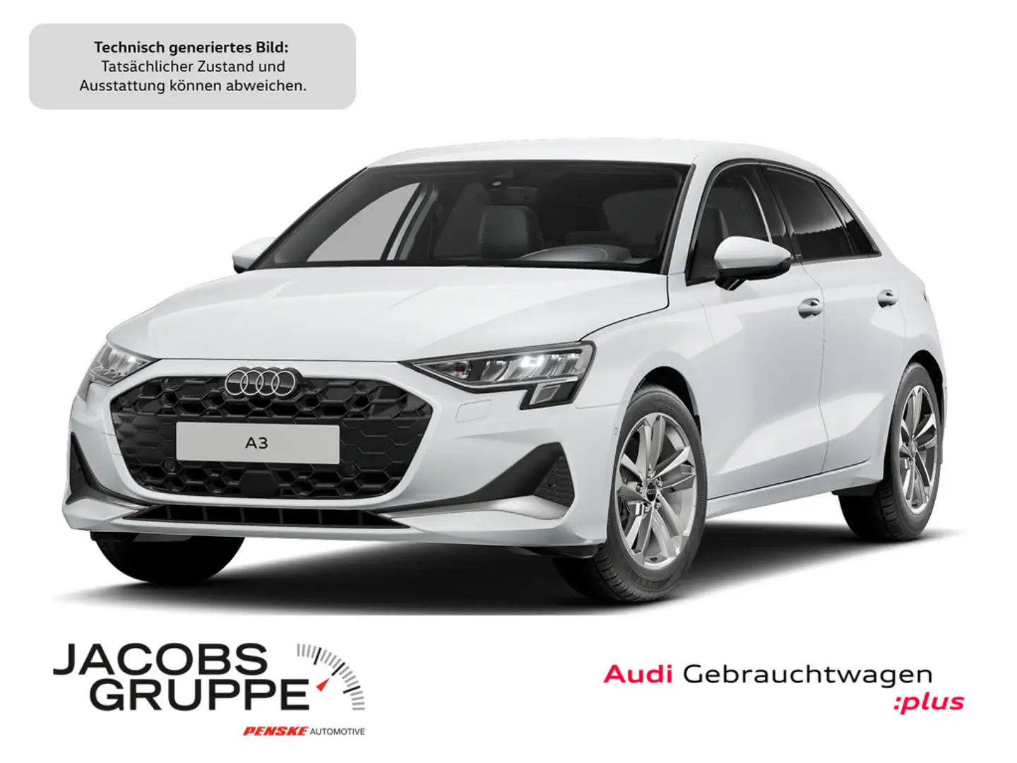 Audi A3 Sportback 35 TFSI Navi/GRA/LED/Sitzh. advanced Weiß - 1