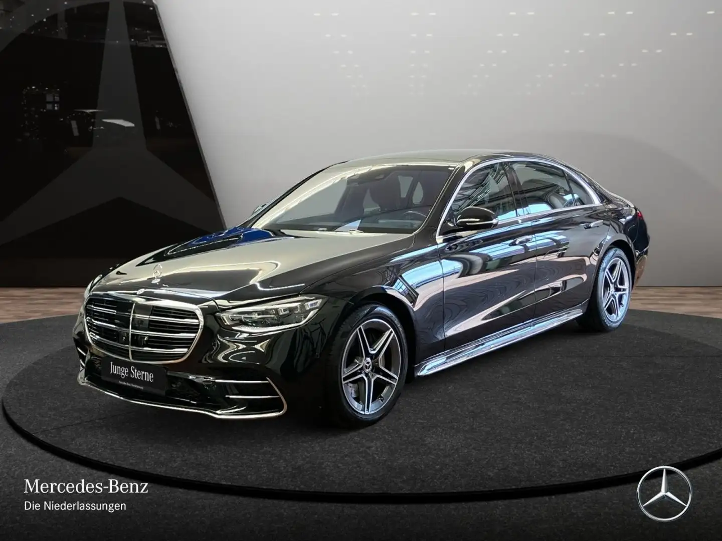 Mercedes-Benz S 600 S 580 L 4M AMG+PANO+DIGITAL-L+BURMESTER3D+19"+TV Чорний - 2
