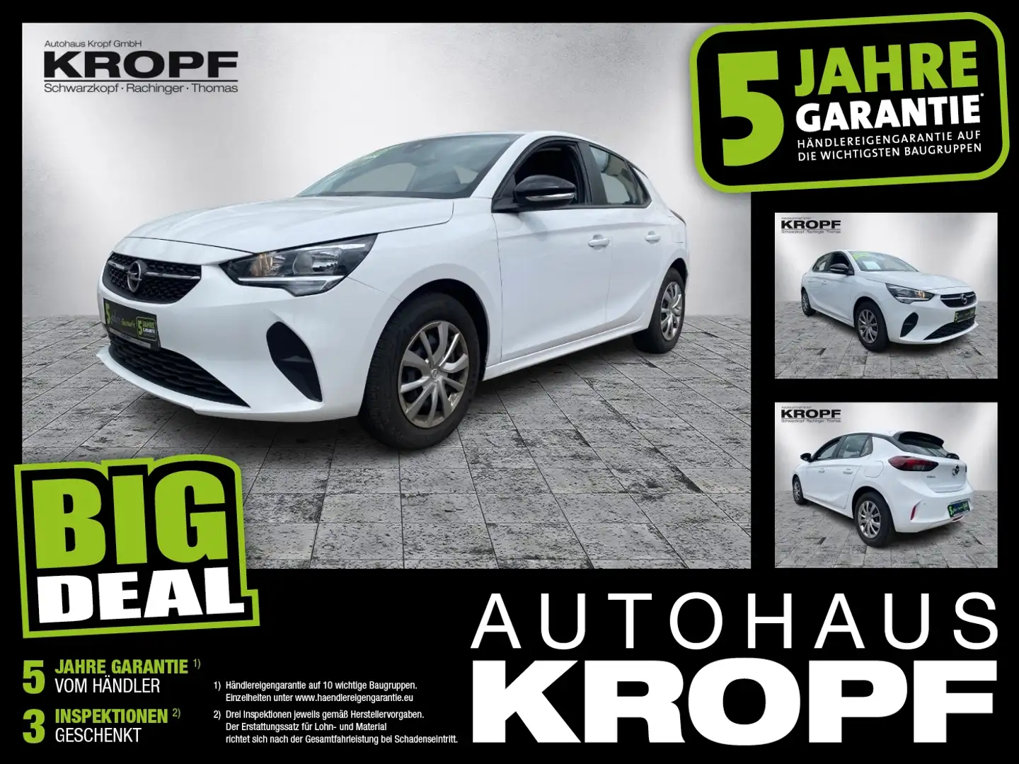 Opel Corsa F 1.2 Edition Rückfahrkamera / Navi Bianco - 1
