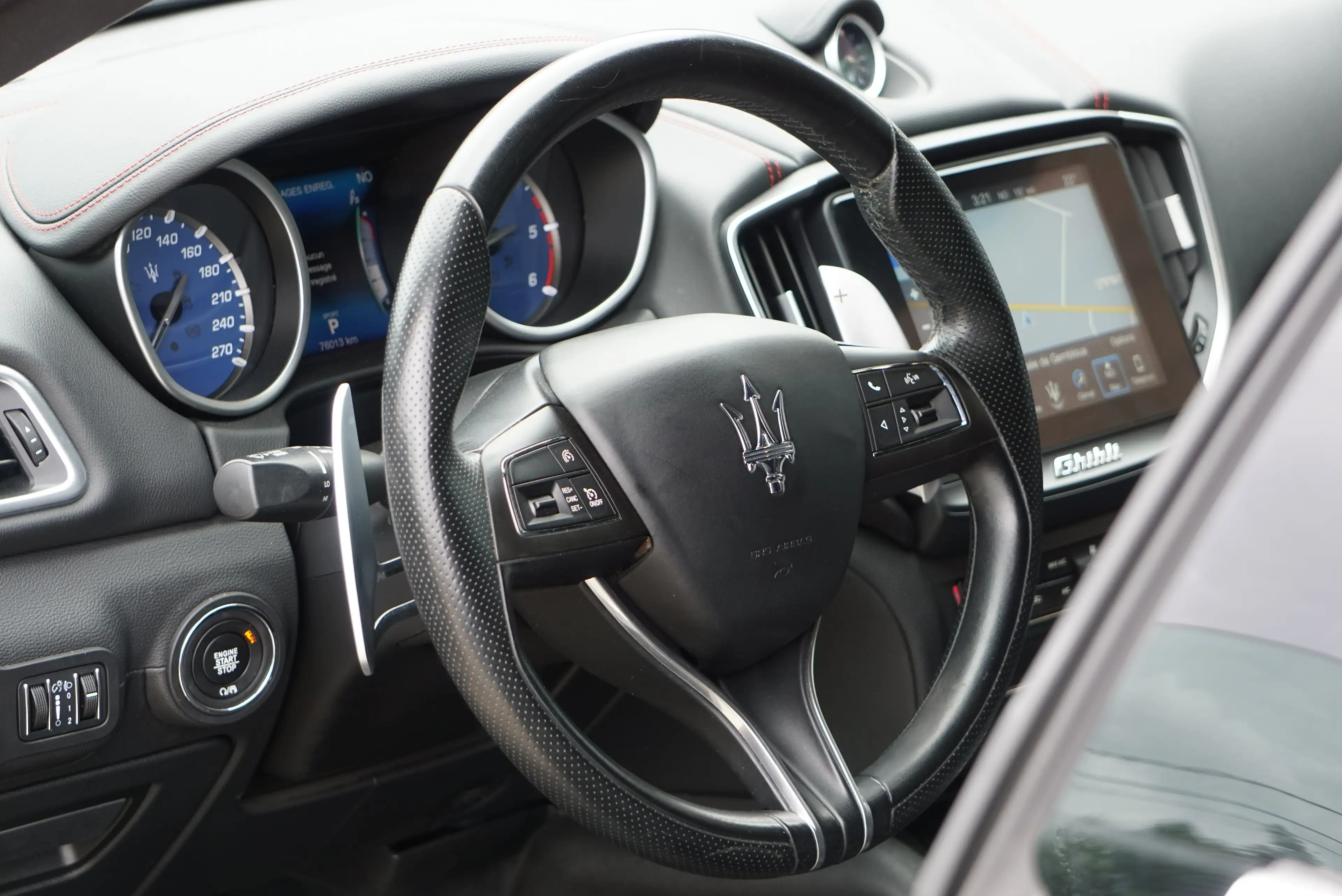 Maserati Ghibli 3.0 V6 Turbo SPORT NAVI CAMERA CARNET COMPLET 6B — photo 8