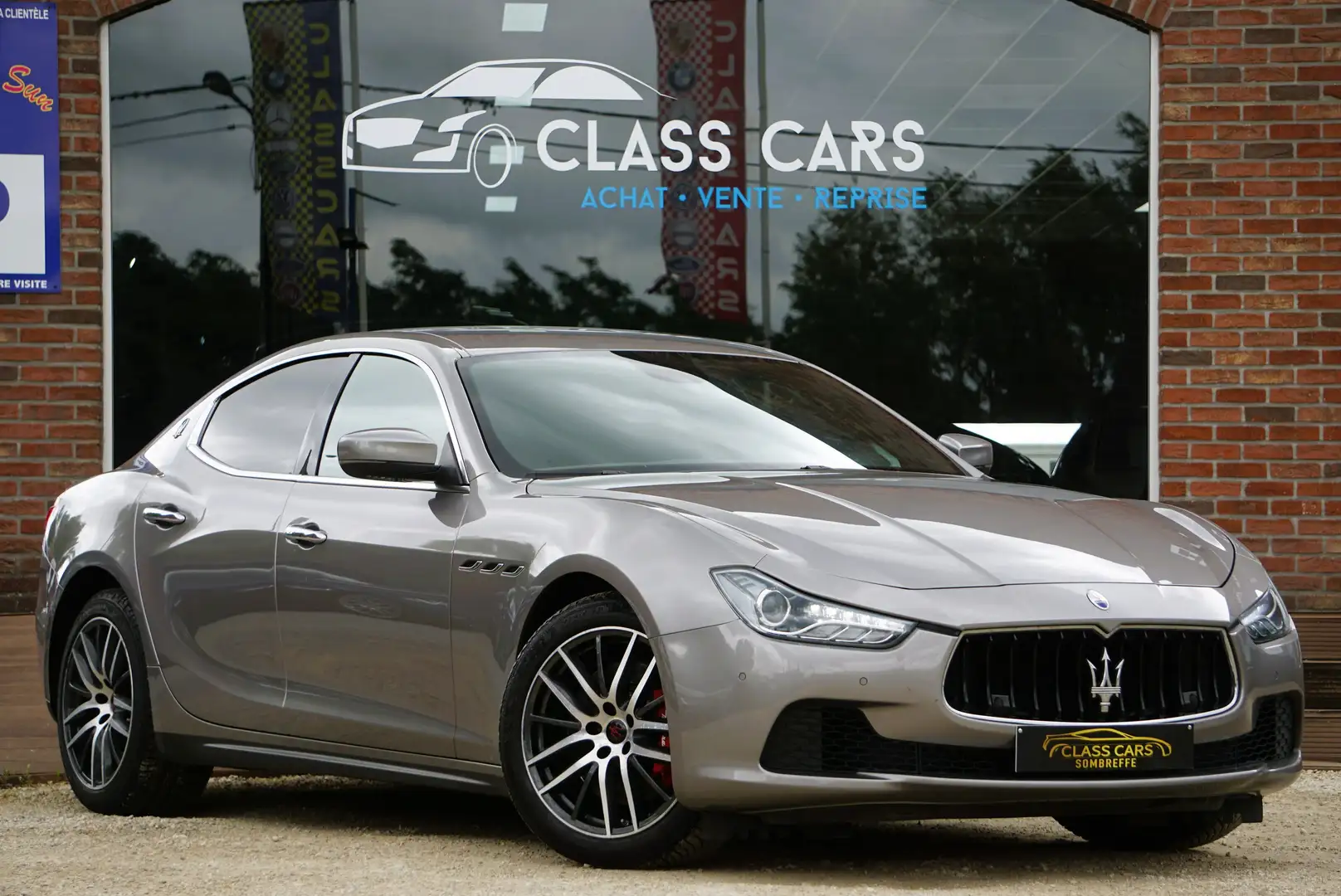 Maserati Ghibli 3.0 V6 Turbo SPORT NAVI CAMERA CARNET COMPLET 6B Grijs - 2