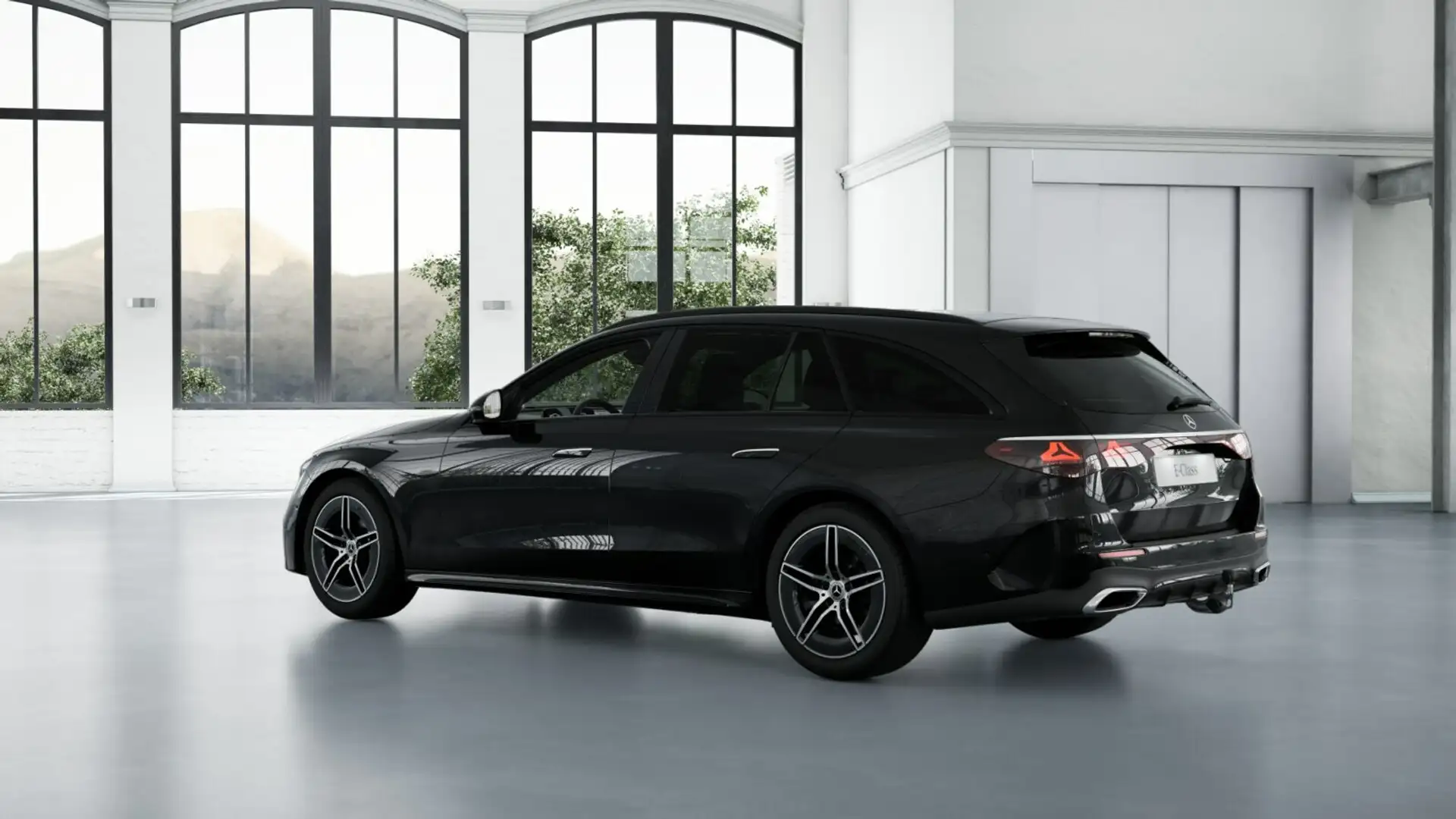 Mercedes-Benz E 450 E 450 d 4M T AMG+NIGHT+AHK+DISTRO+PANO+BURME+HUD Schwarz - 2